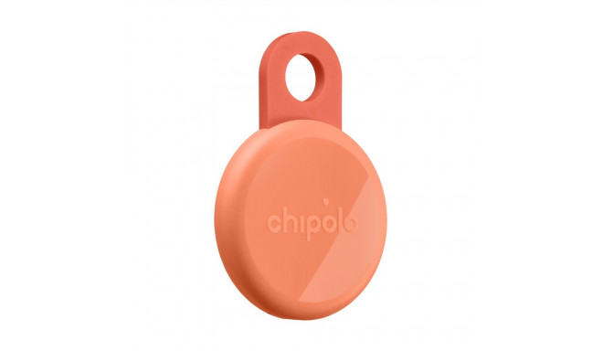 Chipolo LOOP – Rechargeable Bluetooth Tracker with Silicone Loop for iOS & Android, Coral