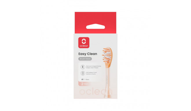 Oclean harjapea P1K2 Ease 2 pcs, oranž