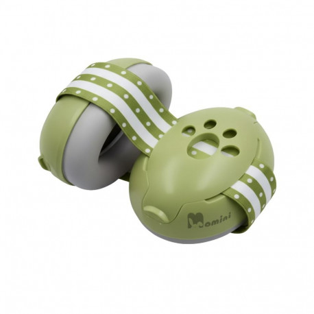 Momini kids noise-reducing earmuffs Mimi Green