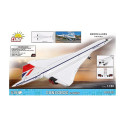 Klocki samolot concorde g-bbdg 518 elementów