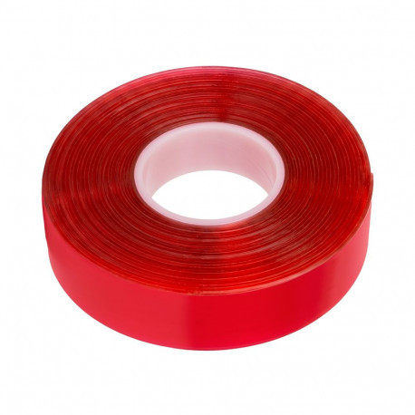 Dwustronna taśma klejąca REBEL (19 mm x 3 m) transparentna