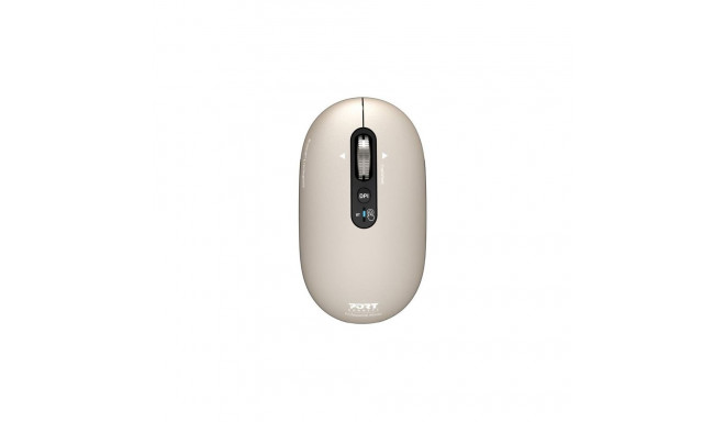 PORT CONNECT Mouse | PURE MAC | Wireless | Bluetooth | Beige Perle