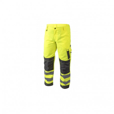 Hogert HT5K364-XL, hi-vis trousers, XL (54), 80% polyester, 20% cotton, 270 g/m², EN ISO 20471 Class