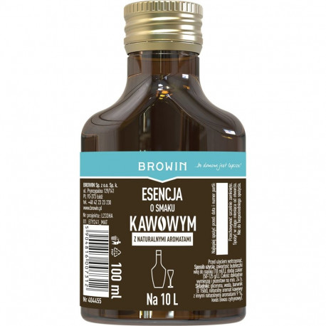 Coffee Flavoured Essence with Natural Aroma BROWIN 404455 10 L - 100 ml