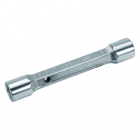 Double head tubular socket wrench 27M 24x26mm