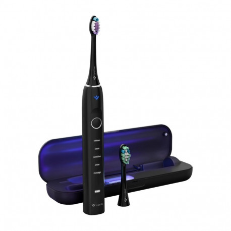 Electric Toothbrush - TrueLife SonicBrush Clean70, 5 Modes, USB-C Rechargeable, Black