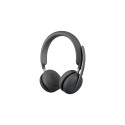 Headset - Logitech Zone Wireless 2 Teams, Bluetooth, ANC, Black