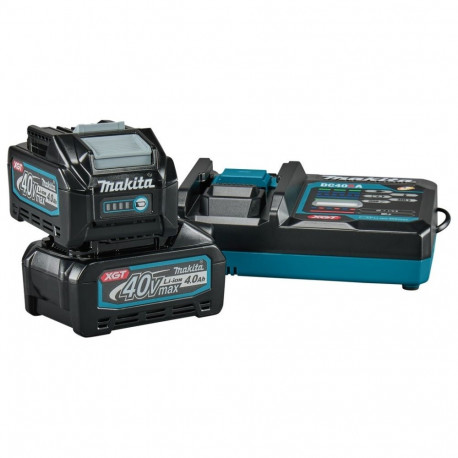 Battery & Charger Set - Makita Power Source Kit Li 40V 4.0Ah 2 Batteries & Charger