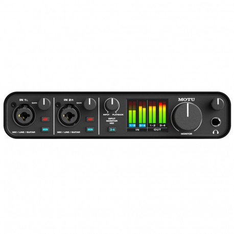 MOTU M4 - Audio Interface, USB, 2 XLR Inputs, 192 kHz