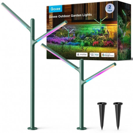 Outdoor LED Garden Light - Govee H7086 1100 Lm, Wi-Fi + Bluetooth, RGBWW