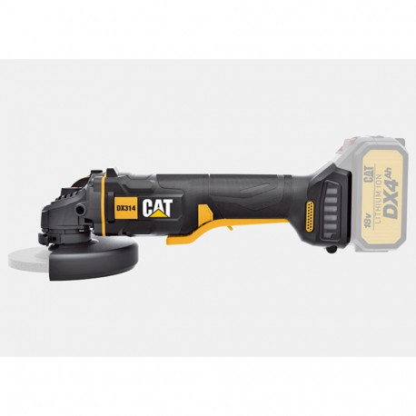 Tool - Caterpillar DX314B Cordless Angle Grinder 8500 RPM, 12.5 cm