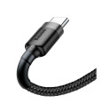 USB Cable - Baseus Cafule USB 2.0 0.5m 3A Data Transfer Black