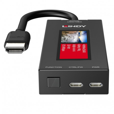 HDMI Signal Analyzer - Lindy HDMI 8K60 Signal Analyzer 8K60Hz 40Gbps