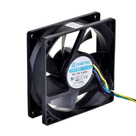 Case Fan - Chieftec AF-0825PWM 80mm 3000 RPM 35 dB Black