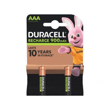 Batteries AAA DURACELL NiMH HR03 900 mAh 2 pcs