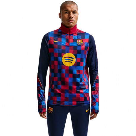 Nike meeste särk IQ1301 621 FC Barcelona Strike Home S, sinine-punane