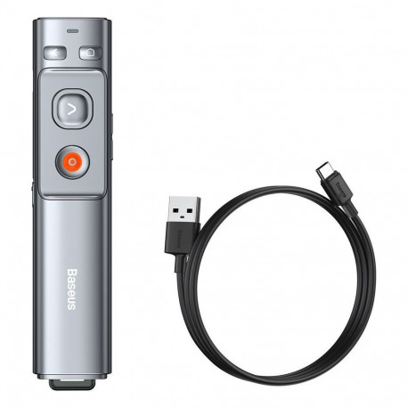 Baseus juhtmevaba esitluspult laseriga USB/USB-C