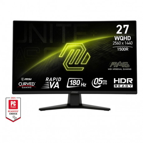 MSI MAG 274CQF - 180Hz  QHD  27''  Rapid VA  0 5ms