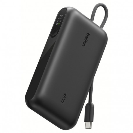 Belkin akupank BPB029hqBK UltraCharge PD45W 10000mAh ekraaniga, must