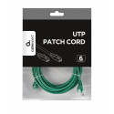 Patch cord Cat.6 UTP 5m green