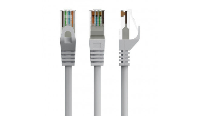 Patch cord Cat.6 UTP 0.25m grey