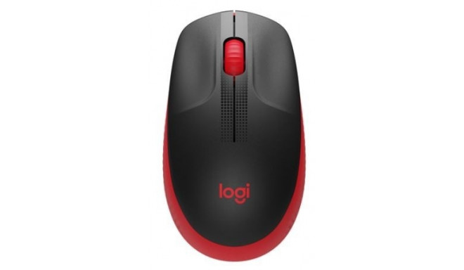 Logitech wireless mouse M190, red (910-00590