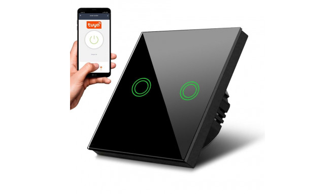 Wifi 2-fold touch light switch MCE714B