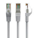 Patch cord kat.6 copper UTP 0.25m grey