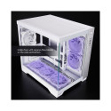 Chieftec GM-30W-TG-OP computer case Cube White