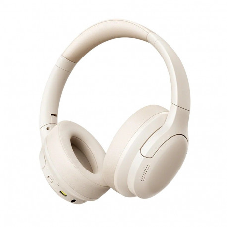 Kõrvaklapid Bluetooth 6.0 BASS LITE, beež