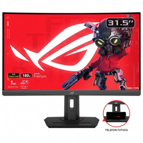 ASUS ROG Strix XG32WCS arvutimonitor 80 cm (31,5") 2560 x 1440 pikslit Quad HD LED must