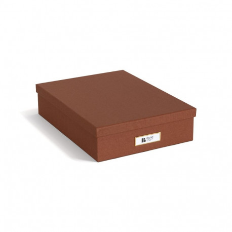 Dokumendikarp A4 Oskar Bigso Box, Re-Store Paper Laminate Sienna R12