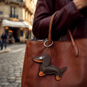 Universal chain brown dachshund