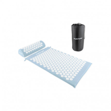 Akupunktuurimatt ja -padi TUNTURI Acupressure Mat And Pillow, Light Blue