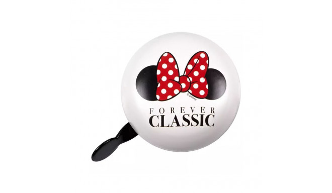 Jalgrattakell Minnie Retro, valge