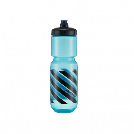 Joogipudel GIANT DOUBLESPRING 750ML Transparent Blue/Black, läbipaistev-sinine-must