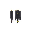 StarTech.com 3ft (1m) USB to Null Modem Serial Adapter Cable, Interchangeable DB9 Screws/Nuts, COM R