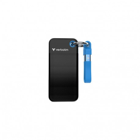 Verbatim Pocket SSD USB 3.2 Gen 2 256GB Black/Blue