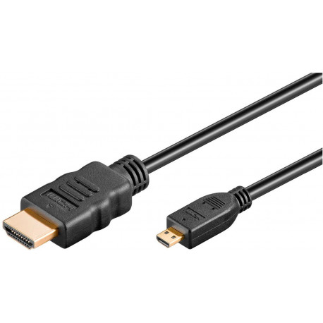 Goobay cable HDMI - microHDMI 2m