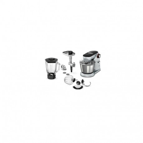 Bosch MUM9B34S27 food processor 1400 W 5.5 L Aluminium, Black