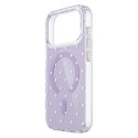Bubble Dots Mag case for iPhone 11 purple
