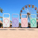 Bubble Dots Mag case for iPhone 11 purple