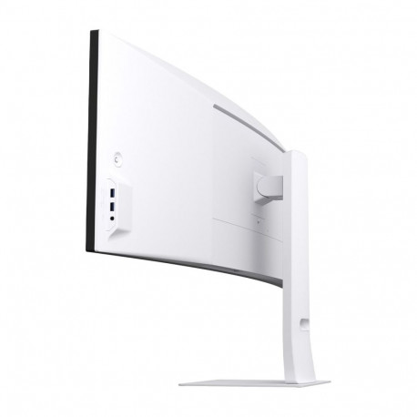 LG monitor 49U950A-W 124.5cm (49") 5120x1440pixels topelt QHD LED, must, valge