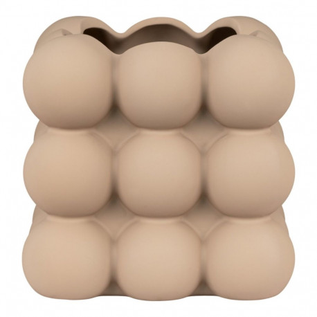 Lillepott CERAMIC 13,5x13,5x13 cm, pruun