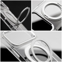 Case for iPhone 11 Frame Circle Stand compatible with MagSafe transparent