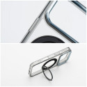 Case for iPhone 16 Frame Circle Stand compatible with MagSafe black