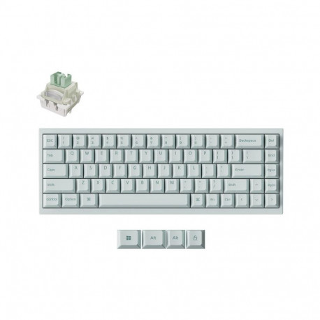 KEYBOARD USB-C Q16 HE 8K/LIGHT GREEN Q16HW-L1 KEYCHRON