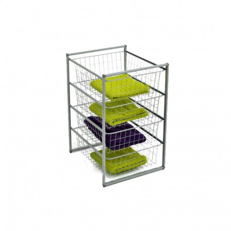 DRAWER BLOCK 70X45X55CM 4-LAYER