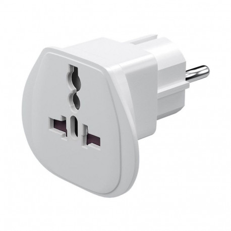 Goobay Travel adapter, (UK, US, IT, CH, to EU), 94026.