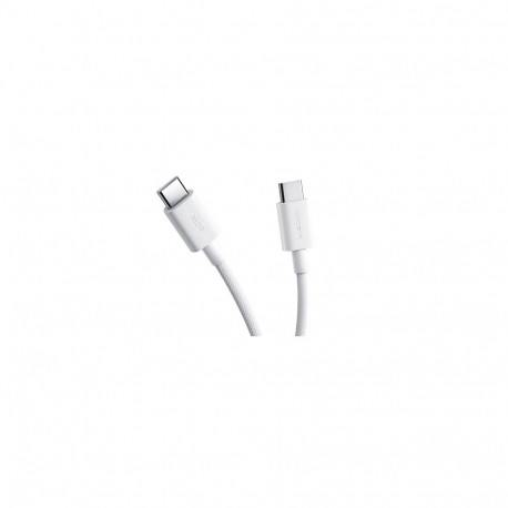 Xiaomi 3A Braided USB-C to USB-C Cable 1m, White